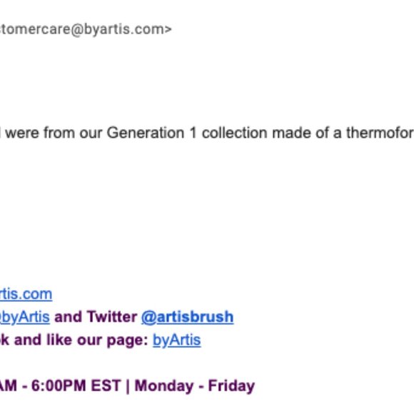 ELITE COLLECTION LINEAR 1 BRUSH- SMOKE FINISH - Picture 5 of 5